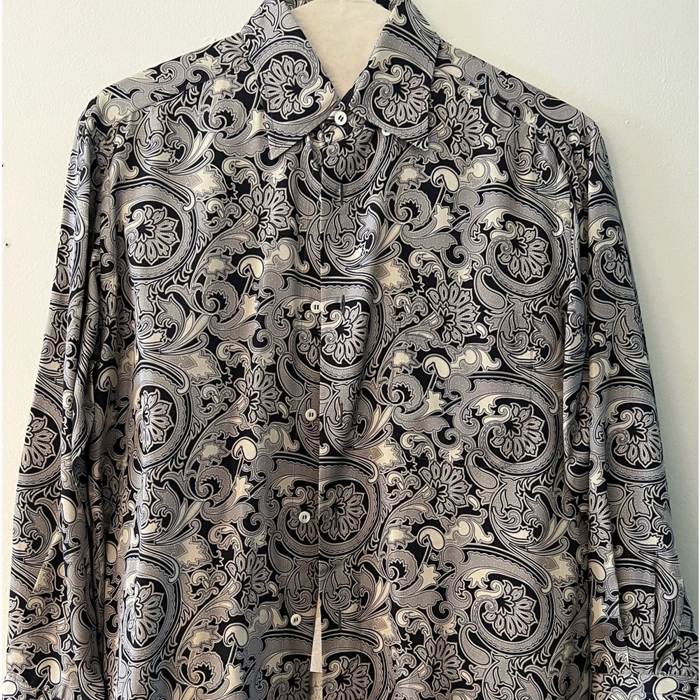 COPY - Brioni Print Mens Dress Shirt